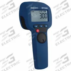 REED INSTRUMENTS Stroboscope, Pistol Grip: 1 fpm, LED, 99,999 fpm, 60 fpm, Battery, USB Cable (MPN R7200). Key specifications — Brand: REED INSTRUMENTS; Digital Display Screen Type: LED; External Triggers: No External Triggers Included; Maximum Flashes per Minute: 99,999 fpm; Minimum Flashes per Minute: 60 fpm; Phase Shift: Internal; Power Source: Battery; Resolution: 1 fpm.