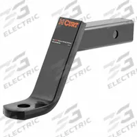 CURT Towing Ball Mount: III, 1 in Compatible Ball Shank Dia, Ball Mount Ball Mount, Carbon Steel (MPN 45070). Key specifications — Material: Carbon Steel; Ball Mount Style: Ball Mount; Vehicle Class: III; Brand: CURT; Features: Limited Lifetime Warranty (1 yr Finish, 1 yr Parts); Finish: Powder Coated; Mount w/ Hitch Ball Style: Non-Adjustable; Resistance Properties: Corrosion-Resistant.