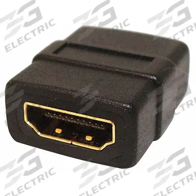MONOPRICE Adapter: (1) HDMI Female x (1) HDMI Female Adapter - Analog & Digital Video Splitters & Adapters