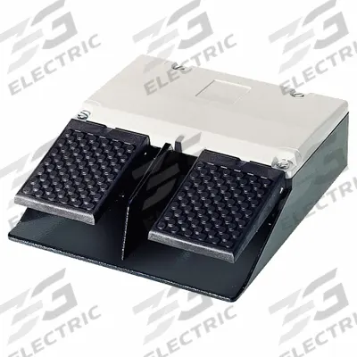 Siemens Foot Switch: 3SE2 Series, 2 Pedals, Momentary, 1NO/1NC - Twin-Pedal Foot Switches