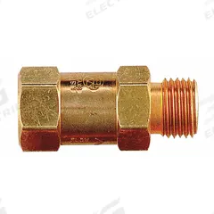 SMITH EQUIPMENT Reverse Flow Check Valve Set: Regulator Mount, 9/16"-18, For Oxygen & Fuel (MPN H698). Key specifications — Brand: SMITH EQUIPMENT; Manufacturer Part Number: H698; Connection Size: 9/16"-18; CGA Number: CGA 022 (Oxygen).