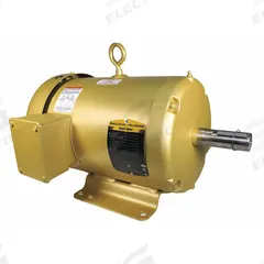 BALDOR General Purpose Motor: Rigid Base Mount, Totally Enclosed Fan Cooled, 3 hp, 208-230/460V AC (MPN EM3611T). Key specifications — Brand: BALDOR; Nameplate Voltage @ 60 Hz: 208-230/460V AC; Full Load Current @ 60 Hz: 8.4/4.2 A; Nameplate RPM @ 60 Hz: 1,760 RPM; Motor Enclosure: TEFC.