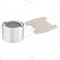 CHICAGO FAUCETS Outlet: 1.5 gpm Flow Rate, Laminar Flow Outlet, Brass, Chrome Finish, Female, UNS (MPN E36VPJKABCP). Key specifications — Includes: Spanner Wrench; Material: Brass; Product Type: Outlet; Connection Size: 13/16"-24; Brand: CHICAGO FAUCETS.