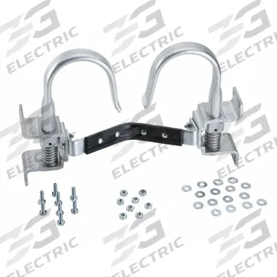 LOUISVILLE LADDER Ladder Pole Grip and Cable Hook: For Extension Ladders - Cable Hook & V-Rung Stabilizers