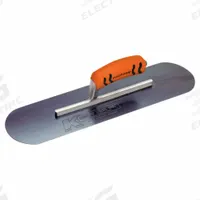 KRAFT TOOL Pool Trowel: Blade Material Blue Steel, Blade Shape Round, 5 in Blade Wd, 20 in Blade Lg (MPN CF295BPF). Key specifications — attr1008665: Camel Back; attr1005004: KRAFT TOOL; attr1008664: ProForm.
