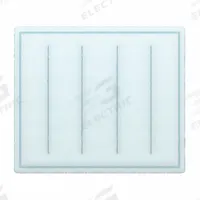 GRAINGER Ring Panel Air Filter: 16 in x 16 in x 1 in, 16 in Section Wd, 1 Sections, 3 Ply, MERV 8 (MPN 6B821). Key specifications — Performance Rating: MERV 8; Brand: GRAINGER; Media Material: Synthetic.