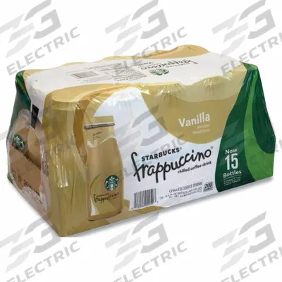 STARBUCKS Coffee Drink: Vanilla, Caffeinated, Bottle Beverage Pack, Liquid - Furnishings, Appliances and Hospitality