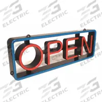 MYSTIGLO LED Open Sign (MPN VH-01-RC)