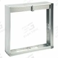 15.75"H-W 3.7"L Squ Gravity Fire Dampr: Static, 16 in H, 16 in W, 3 3/4 in L, Galvanized Steel Frame (MPN 2TGC4). Key specifications — Brand: DAYTON; Blade Type: Curtain; Closure Type: Gravity; Mounting Position: Vertical.