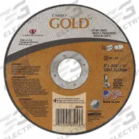 APPROVED VENDOR Abrasive Cut-Off Wheel: Type 1, 5" x 0.045" x 7/8", Aluminum Oxide, 60 Grit (MPN 05539563953). Key specifications — Series: Carbo Gold Cut; Brand: APPROVED VENDOR.