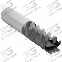WIDIA HANITA Square End Mill: Carbide, AlTiN Coated, 5 Flute, 1/2" Mill Dia, 1" LOC, 3" OAL (MPN 4C0513005ST)