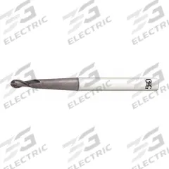 OSG Ball End Mill: Carbide, TiAlN Coated, 2 Flute, 10 mm Mill Dia, 18 mm LOC, 130 mm OAL (MPN HP418-3931)