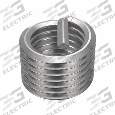 APPROVED VENDOR Helical Insert: Tanged Tang Style, Free-Running, M20-2.50 Thread Size, Plain - Free-Running Tanged Helical Inserts