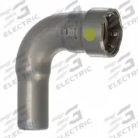 VIEGA MEGAPRESS Crimp Elbow Fitting: 1/2 in Pipe x 1/2 in CTS Size, Press-fit x FTG, Carbon Steel (MPN 26051). Key specifications — attr1347260: VIEGA MEGAPRESS.