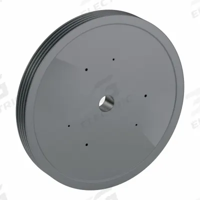 APPROVED VENDOR V-Belt Pulley: C440, 4 Groove, 44.4 in OD, Bushed Bore - Bushed-Bore Cast-Iron V-Belt Pulleys