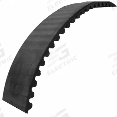 POWERHOUSE Timing Belt: One Side, Modified Curvilinear, Powerhouse, 8 mm Pitch, 20 mm Top Wd - GT Section Timing Belts