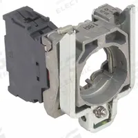 SCHNEIDER Contact Block: 22 mm Panel Mounting Size, 1NC, Momentary, ZB4 Series (MPN ZB4BZ1026P). Key specifications — Switch Action: Momentary; Terminal Connection Type: Screw Clamp Terminals; Brand: SCHNEIDER; Compatible with Series: ZB4.