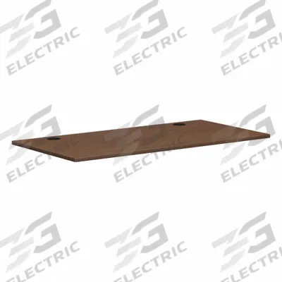 HON Desk Top: 200 lb Wt Capacity, Sepia Walnut, Laminate - Training Table Bases & Legs