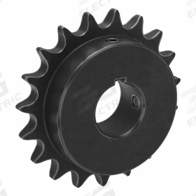 TSUBAKI Single Strand Sprocket: 50, For 5/8 in Chain Pitch, 1 3/16 in Bore Dia - Size 50 Fixed-Bore Roller Chain Sprockets