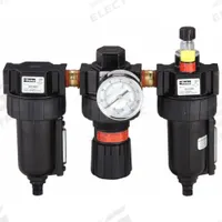 PARKER Filter/Regulator/Lubricator: 1/2 in NPT, 85 cfm, 250 psi Max Op Pressure, 5 micron (MPN 16A34B18A4BC). Key specifications — attr109588: 16A; attr109524: PARKER.