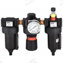 PARKER Filter/Regulator/Lubricator: 1/2 in NPT, 85 cfm, 250 psi Max Op Pressure, 5 micron (MPN 16A34B18A4BC). Key specifications — attr109588: 16A; attr109524: PARKER.
