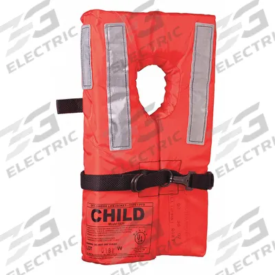 KENT SAFETY Flotation Collar: Orange, Type I, 11 lb Buoyancy, SOLAS-Grade Reflective - Reflective Foam Personal Flotation Devices