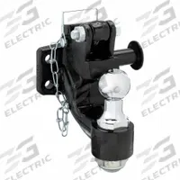 BUYERS PRODUCTS Ball Hitch: 2 in Hitch Mount, 20,000 lb Gross Trailer Wt Capacity, 2 in Ball Dia (MPN 10052). Key specifications — Material: Steel; Finish: Powder Coated; Brand: BUYERS PRODUCTS.