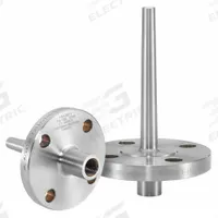 ASHCROFT Flanged Thermowell: Stainless Steel, For 9 in Stem Lg, 7 in Insertion Lg, 275 psi at <100°F (MPN 10W0700HF260CR150). Key specifications — Maximum Operating Temperature: 1,000°F at 20 psi; Brand: ASHCROFT; Maximum Operating Pressure: 275 psi at <100°F.