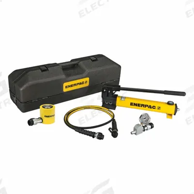 ENERPAC Hydraulic Cylinder and Hand Pump Set: 22 ton Cylinder Nominal Capacity, RCS201 - Lifting Sets