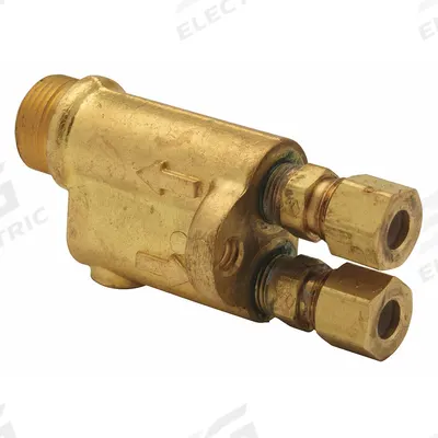 ZURN Hydraulic Actuator Assembly: Brass/Stainless Steel - Valve Replacement Parts & Accessories