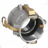 Cam and Groove Coupling: 3 in Coupling Size, 3 in -8 Thread Size, 4 5/8 in Overall Lg, Nitrile (MPN 300-DD-AL). Key specifications — Thread Size: 3 in -8; Fitting Type: Female Coupler x Female Coupler; Gasket Material: Nitrile; Brand: DIXON VALVE & COUPLING.
