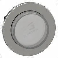 SCHNEIDER Extended Push Button: 30 mm Mounting Size, Metallic, Maintained (MPN ZB4FH13). Key specifications — Brand: SCHNEIDER; Action: Maintained; Series: XB4; Push Button Material Type: Metallic.
