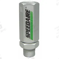 SPEEDAIRE Compressed Air Filter: 1/4 in NPT Inlet, 1/4 in NPT Outlet, 40 micron, 40 cfm (MPN 1A483). Key specifications — attr158742: SPEEDAIRE.