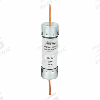 BUSSMANN Fuse: Class H, NON Series, Fast-Acting, 100 A, 250 V AC - Fast-Acting Blade Fuses