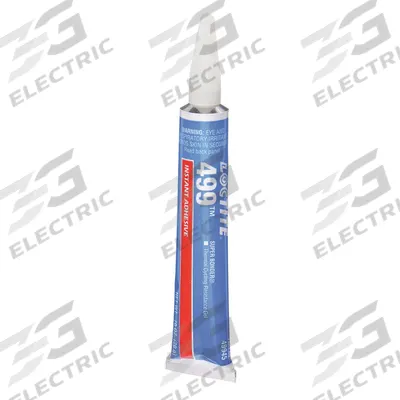 LOCTITE Instant Adhesive: 499, Plastics, 0.7 fl oz, Tube, Clear, Thick Liquid - Instant Adhesives for Plastics