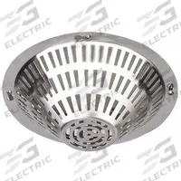 SAFETY TECHNOLOGY INTERNATIONAL Smoke Detector Guard: Stainless Steel, 8 in Overall Dp, STI-8200-SS. Key specifications — Manufacturer Part Number: STI-8200-SS; Brand: SAFETY TECHNOLOGY INTERNATIONAL; Color: Silver; For Location: Indoor; For Use With: Smoke Detectors; Includes: Mounting Hardware; Mounting Location: Wall Mount; Mounting Style: Flush Mount.