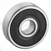 EZO Miniature Ball Bearing: 626, Dbl Sealed, Contact Seal, 6 mm Bore, 19 mm OD, 6 mm Wd (MPN 626-2RSP6MC3SRL). Key specifications — System of Measurement: Metric; Bearing Industry Number: 626.
