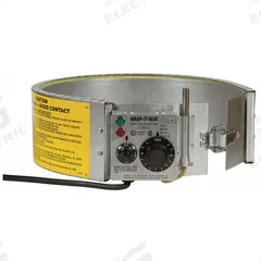 APPROVED VENDOR Drum Heater: 115V AC, 1,500 W Watts, 60°F to 250°F, Drums, For 16 gal Drum Capacity (MPN TRX16L115). Key specifications — Brand: APPROVED VENDOR; For Container Type: Drums; Environment: Indoor; Current Rating: 12.5 A.