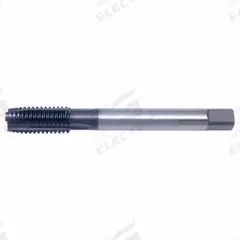 CLEVELAND Spiral Point Tap: 5/8"-18 UNF, 2B, 3 Flute, Plug Chamfer, Hardlube Coated Cobalt (MPN C96027)