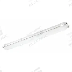 LED Wet Location Fixture: 4 ft Lg, 4,132 lm, 3500K, 34 W, 120/277V AC, IP65/IP66/IP67 IP Rated (MPN LXEN4-35LW-RFA-EDU). Key specifications — attr1258082: Fiberglass; attr1258062: IP67; attr1258100: COLUMBIA LIGHTING; attr1258101: 3500K; attr1258067: 120/277V AC.