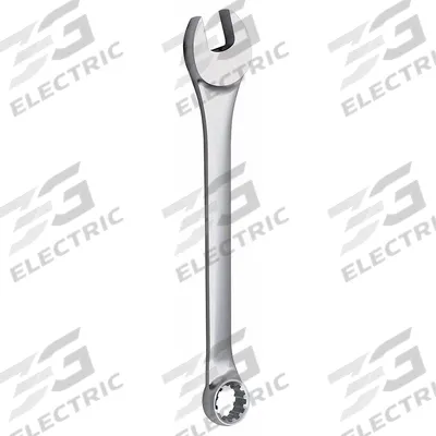WESTWARD Combination Wrench: Alloy Steel, Chrome, 1/2 in Head Size, 6 7/8 in Overall Lg - SAE Spline Combination Wrenches
