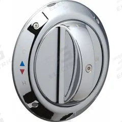 CHICAGO FAUCETS Shower Trim Kit: Metal, Ligature-Resistant, 8 in Overall Dp, 8 in Overall Ht (MPN SH-TK8-00-000). Key specifications — Material: Metal.