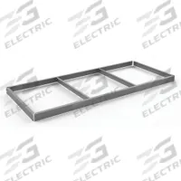 TENNSCO Shelf: 72 in x 30 in, 1,750 lb Load Capacity, Gray, Shelf (MPN ZLES-7230). Key specifications — Includes: (4) Beams; Shelf Configuration: Single Straight; Color: Gray; Frame Material: Steel; Brand: TENNSCO; Frame Finish: Zinc Plated; Product Type: Shelf.