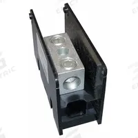 MERSEN Power Distribution Block: Open, Lug, Lug, 6 AWG – 350 kcmil For Line Side Wire Sizes (MPN MPDB67001). Key specifications — attr1361688: Surface; attr1308686: MERSEN; attr1361672: Copper.