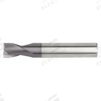 WIDIA HANITA Corner Chamfer End Mill: Carbide, TiAlN Coated, 2 Flute, 12 mm Mill Dia, 45 mm LOC (MPN 40021200T045)