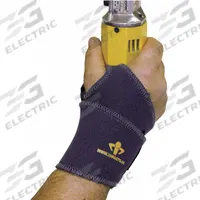 IMPACTO Thermal Wrap Wrist Support: Ambidextrous, XS/S Ergonomic Support Size, Black (MPN TS22610). Key specifications — Brand: IMPACTO; Wrist: Ambidextrous; Color: Black; Fits: 4-1/2 in to 6-1/4 in.