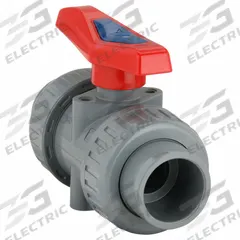 APPROVED VENDOR Manual Two-Way Ball Valve: 1 1/4 in, CPVC, Straight, Socket x FNPT, Two-Piece, Lever (MPN 4PGE5). Key specifications — Brand: APPROVED VENDOR; Handle: Lever.
