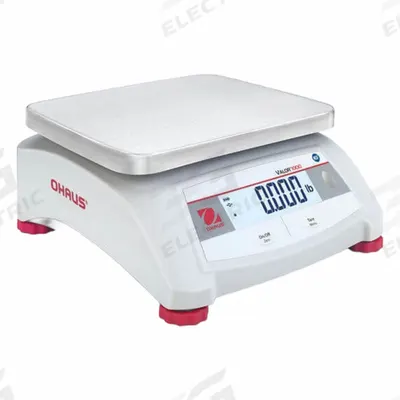 OHAUS Food Scale: 9 5/8 in Weighing Surface Dp, 7 1/2 in Weighing Surface Wd - Food Scales