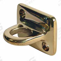 LAWRENCE METAL Wall Plate: 1 5/8 in Overall Ht, 1/2 in Overall Wd, Brass (MPN WALLPLATE-509X-2P). Key specifications — Brand: LAWRENCE METAL; Finish: Brass; Material: Metal.