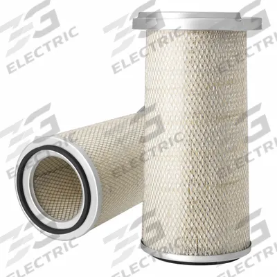 FLEETGUARD Automotive Air Filter: Round-Oval, Engine, Axial Seal, 10 19/32 in Outside Dia - Round/Oval Engine Air Filters